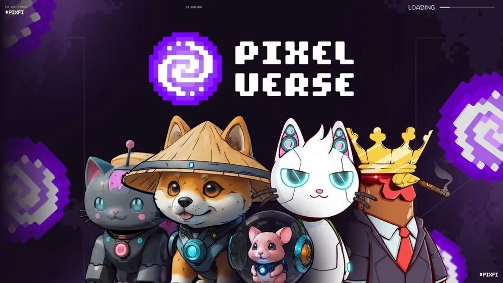 telegram oyun pixelverse